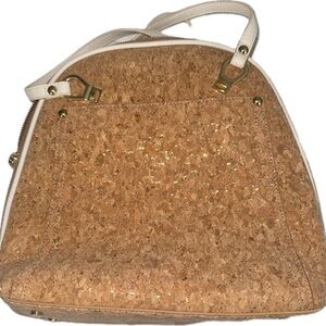 Moztique The Daisy Convertible Backpack Purse in Cream Cork